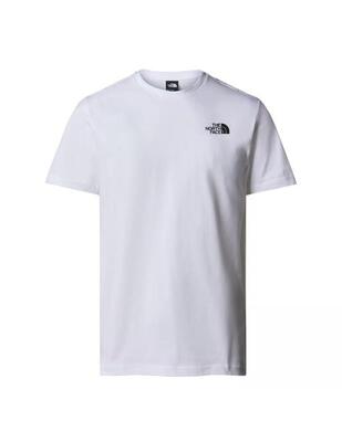 T-shirt met korte mouwen the north face model nf0a87nvfn41 voor mannen
