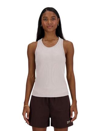 Camisetas para Mujer New balance Beige