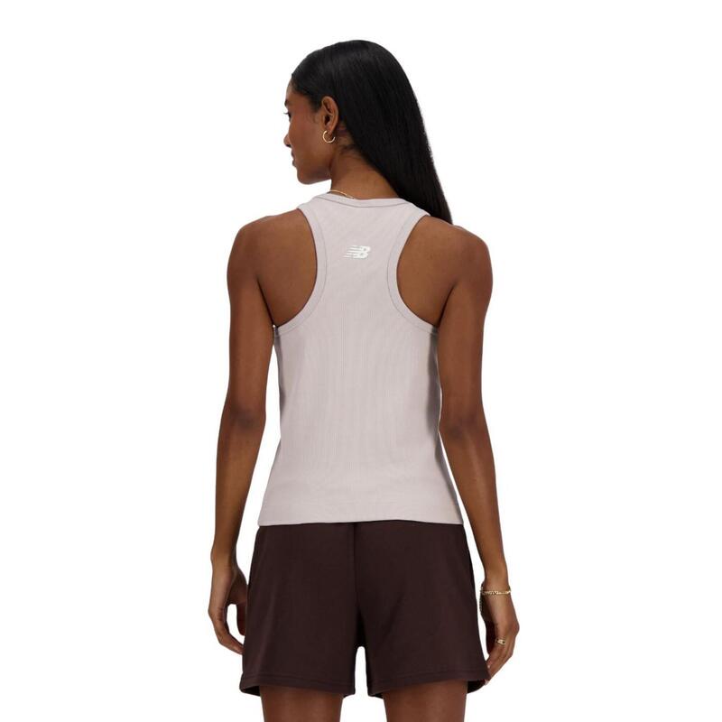 Camisetas para Mujer New balance  Beige