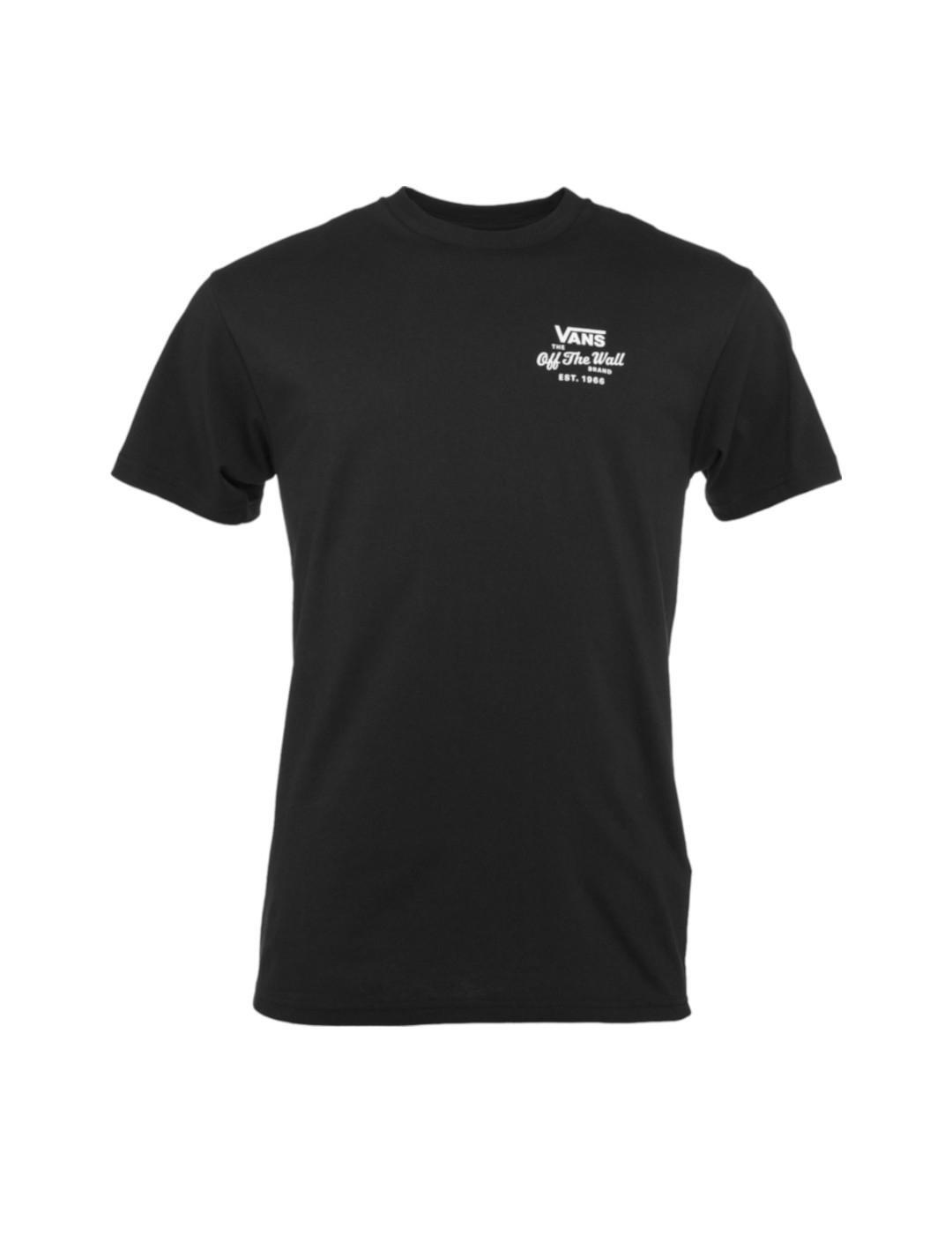 T-shirts pour hommes Vans noir 1/3