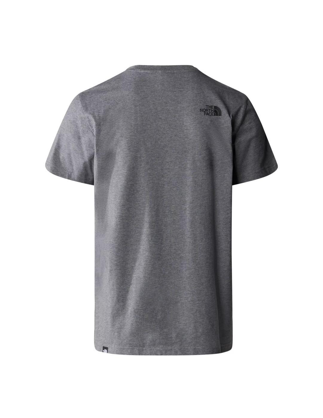 Magliette da uomo The North Face Grigie 2/6