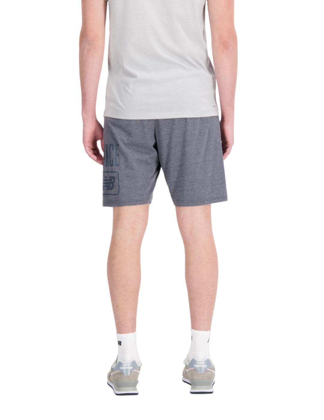Camiseta de manga corta para Hombre New balance  tenacity heathertech Gris 2/4