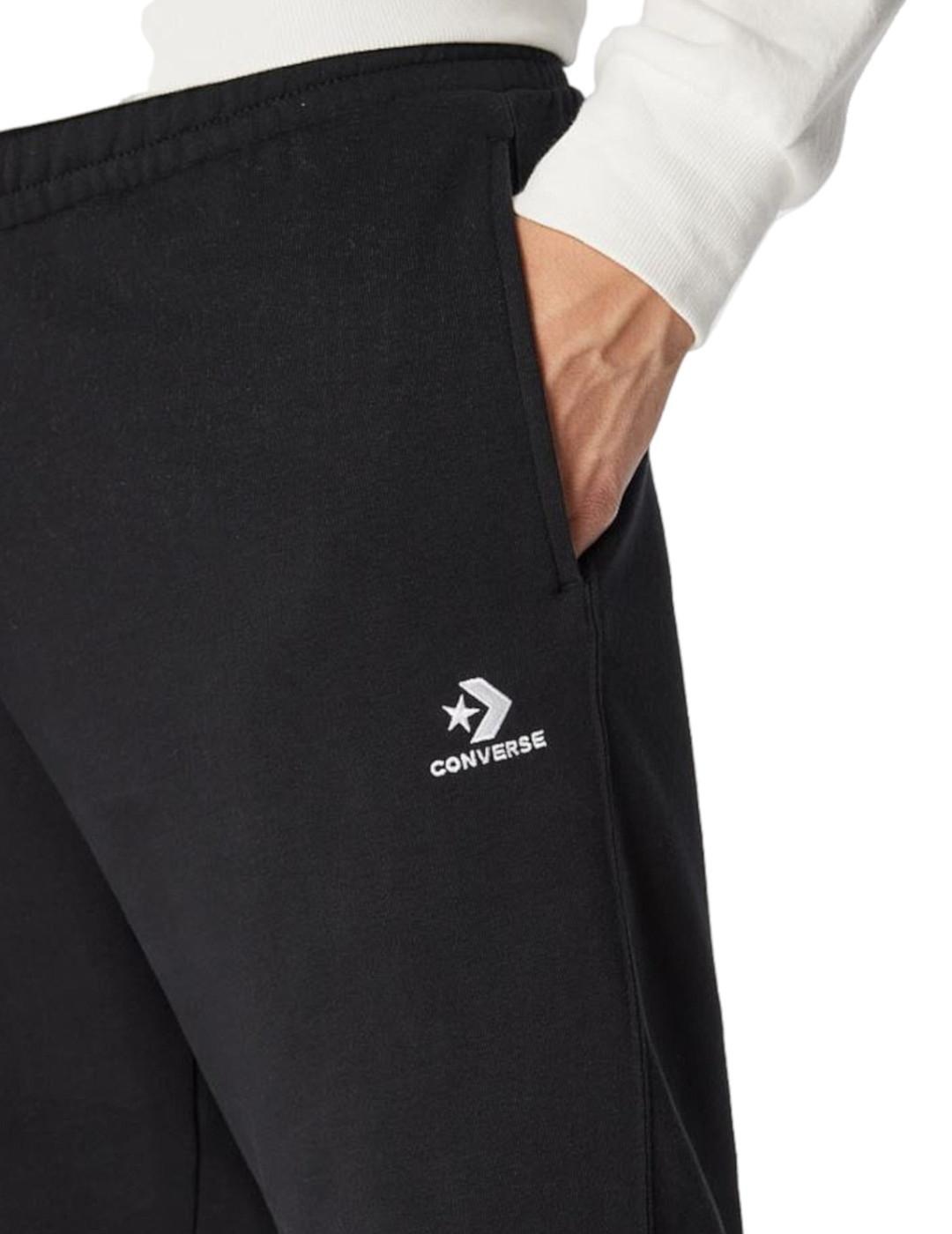 Pantalón para Hombre Converse Emboired star Negro 3/5