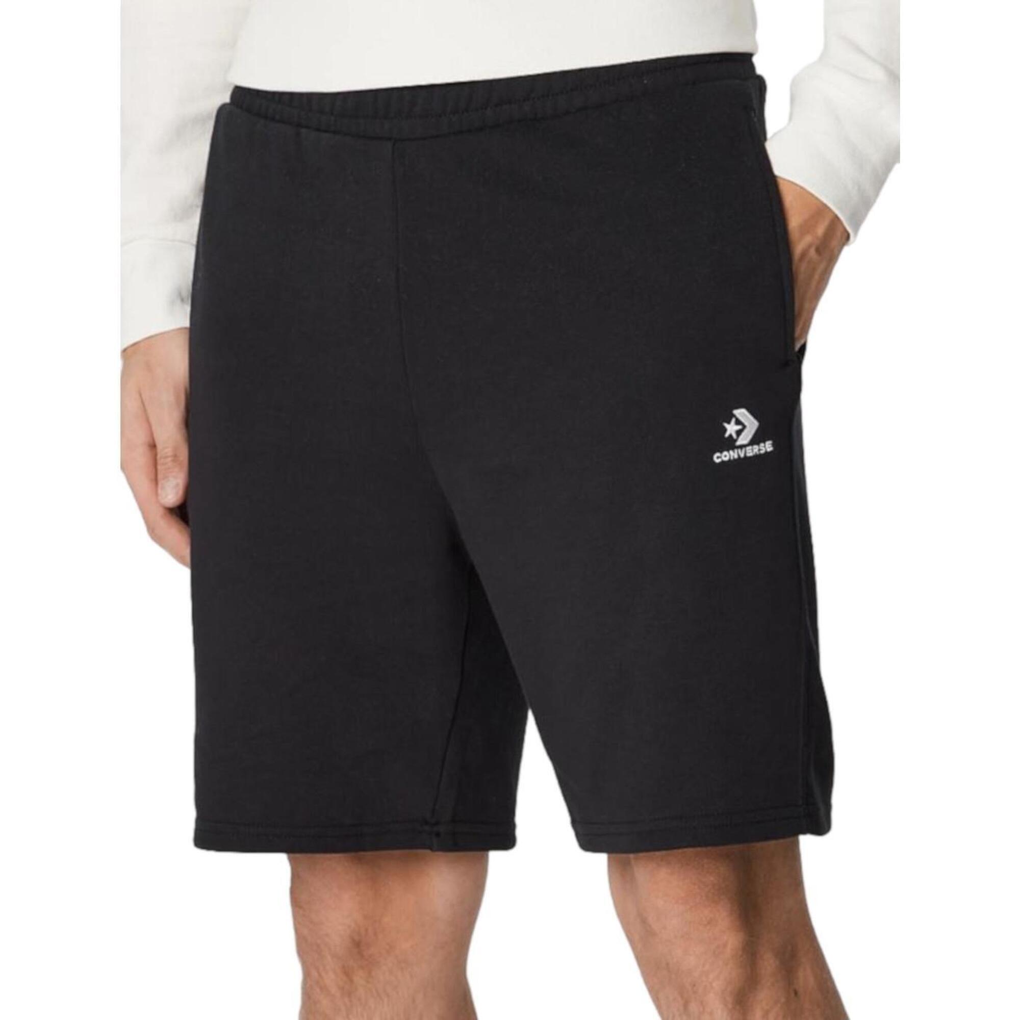 Converse - Pantalon Pour Homme Converse Étoilé Brodé Noir. - Short - Noir - Decathlon