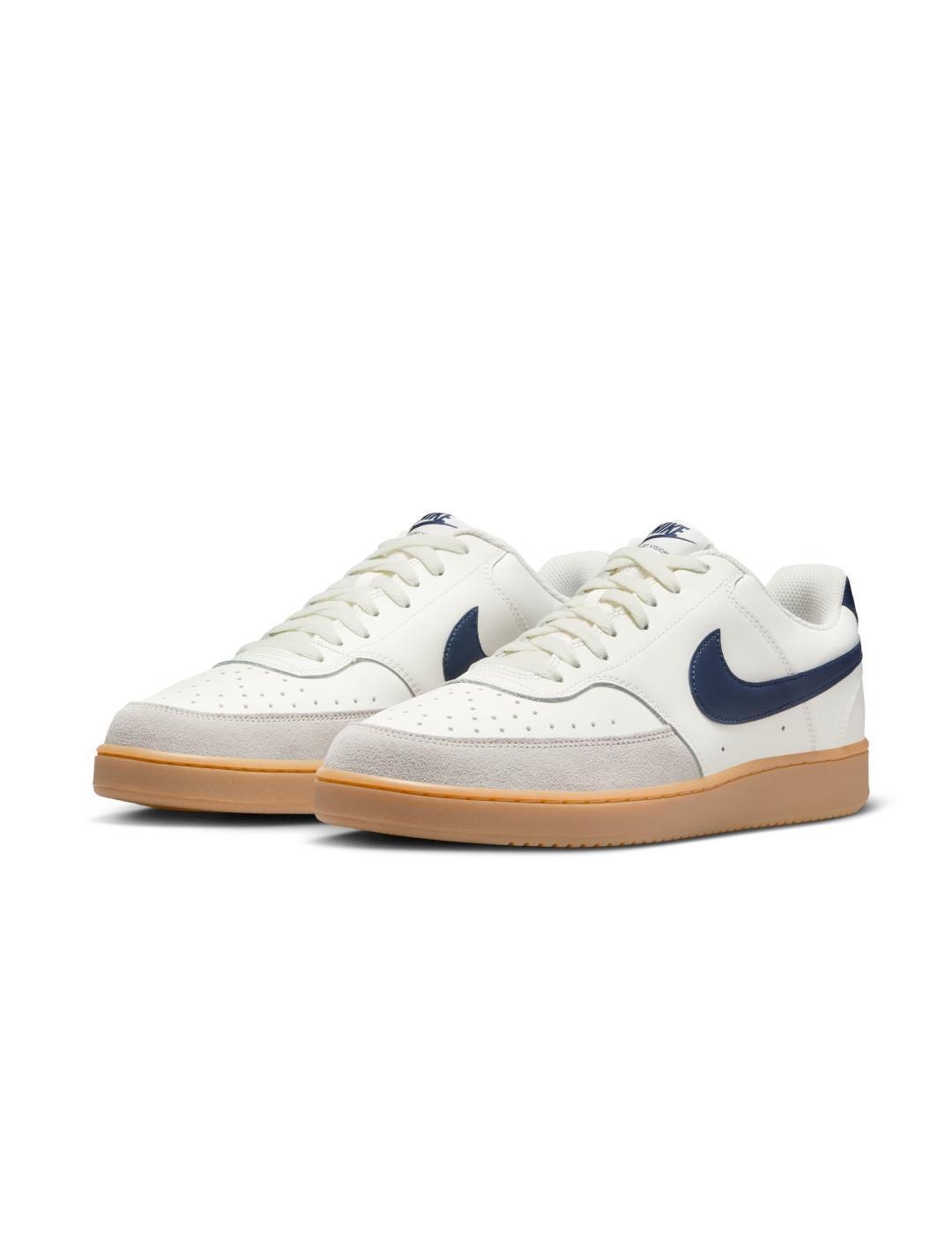 Chaussures Homme Nike Court Vision Low Blanc 3/5