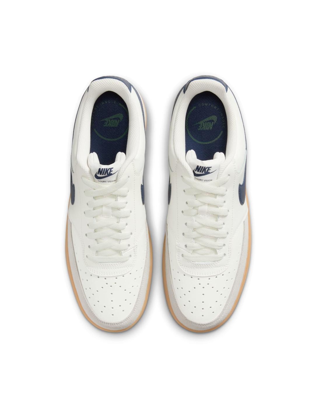 Chaussures Homme Nike Court Vision Low Blanc 4/5