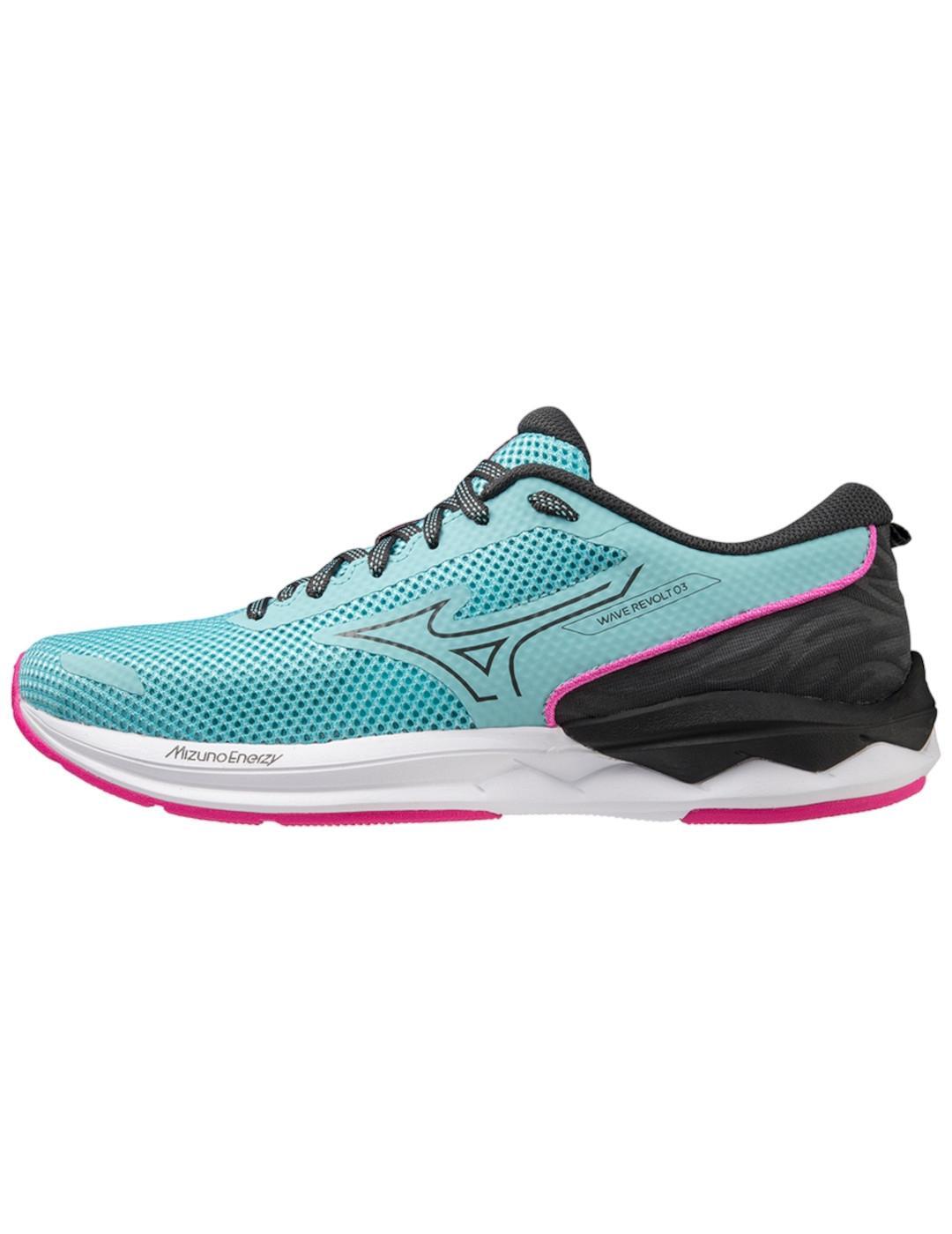 Zapatillas para Mujer Mizuno Wave revolt 3 Turquesa 2/5