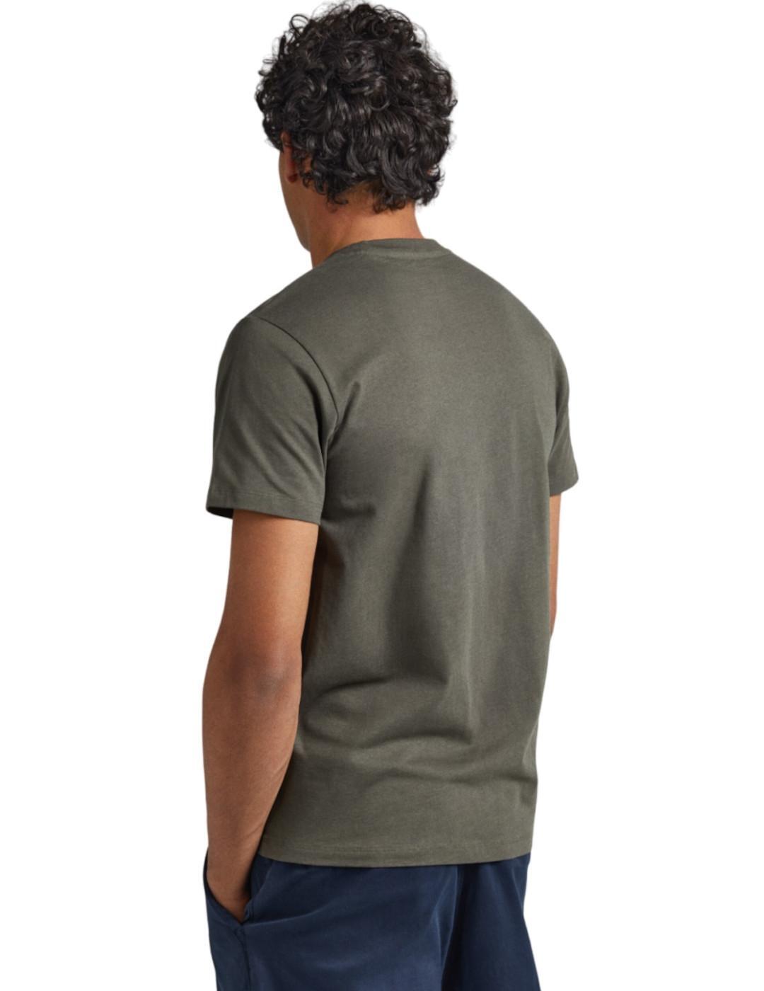 Camisetas para Hombre Pepe jeans  Verde 2/4
