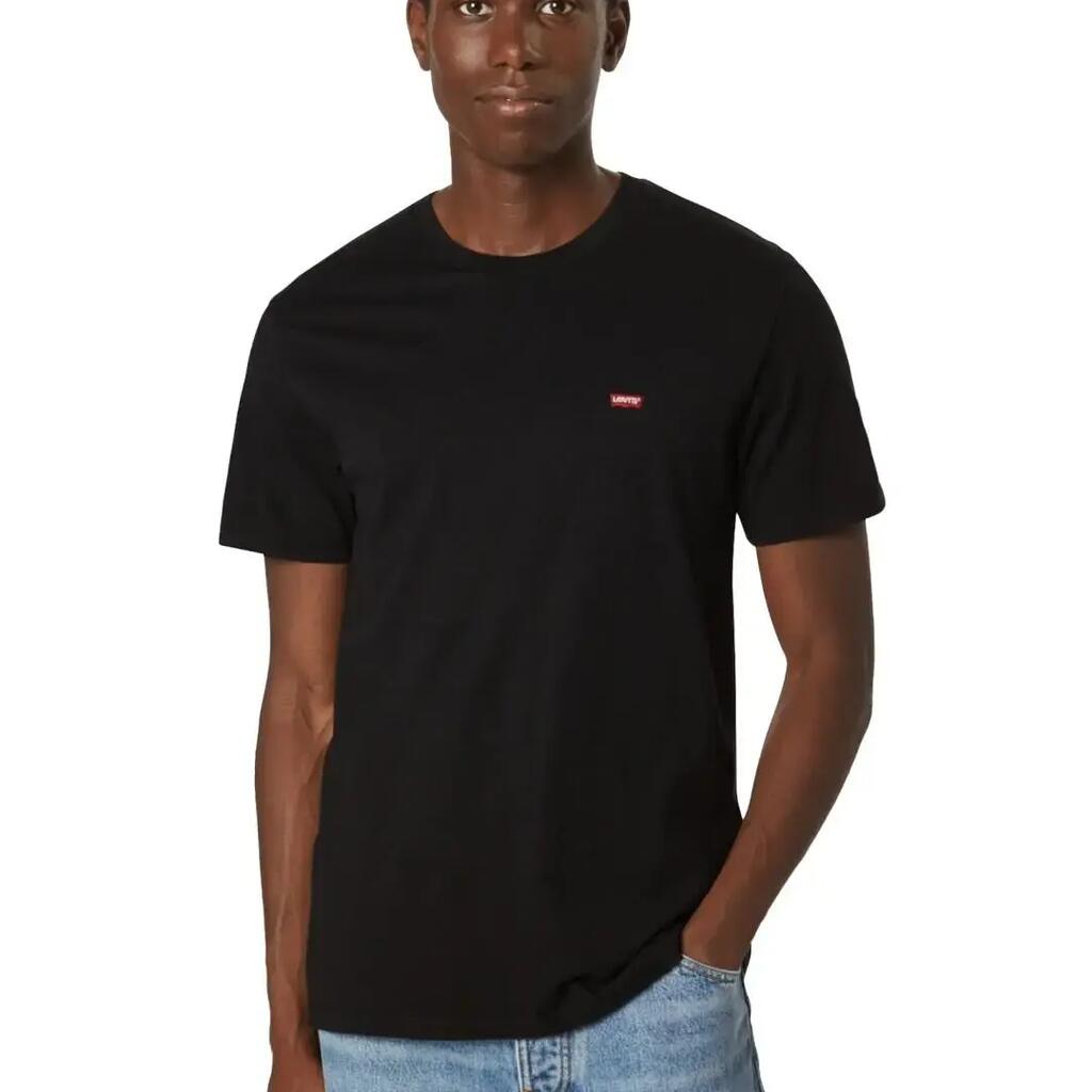 Men's Levi's Small Logo Black T-Shirt.