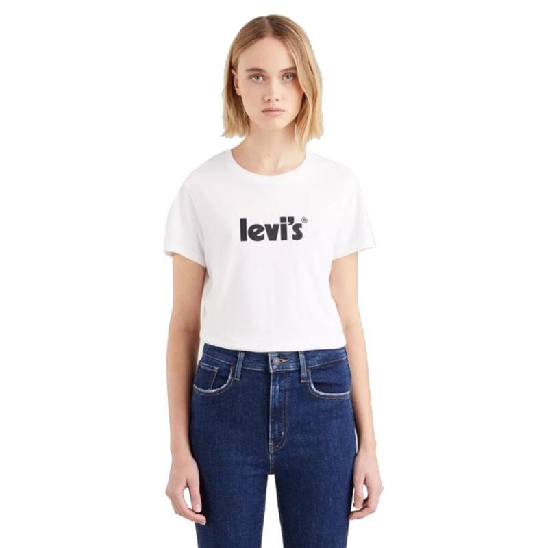 Camisetas para Mujer Levis  Blanco