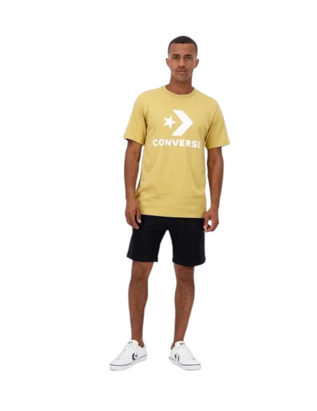 Maglia a maniche corte Converse modello 10025458-A10 per uomini 2/4