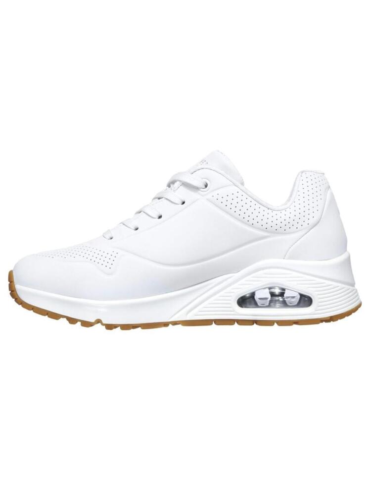 Buty na co dzień damskie SKECHERS UNO STAND ON AIR eko skóra