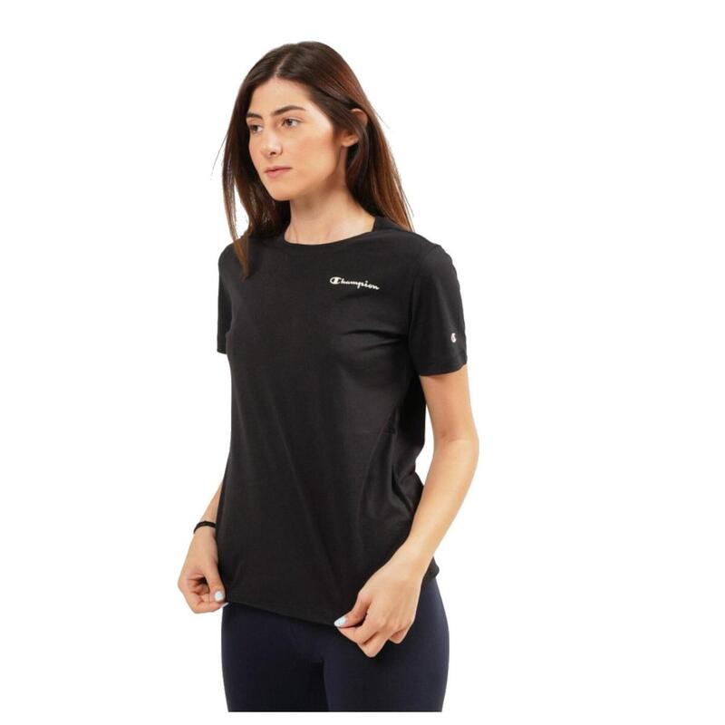 Camisetas para Mujer Champion  Negro