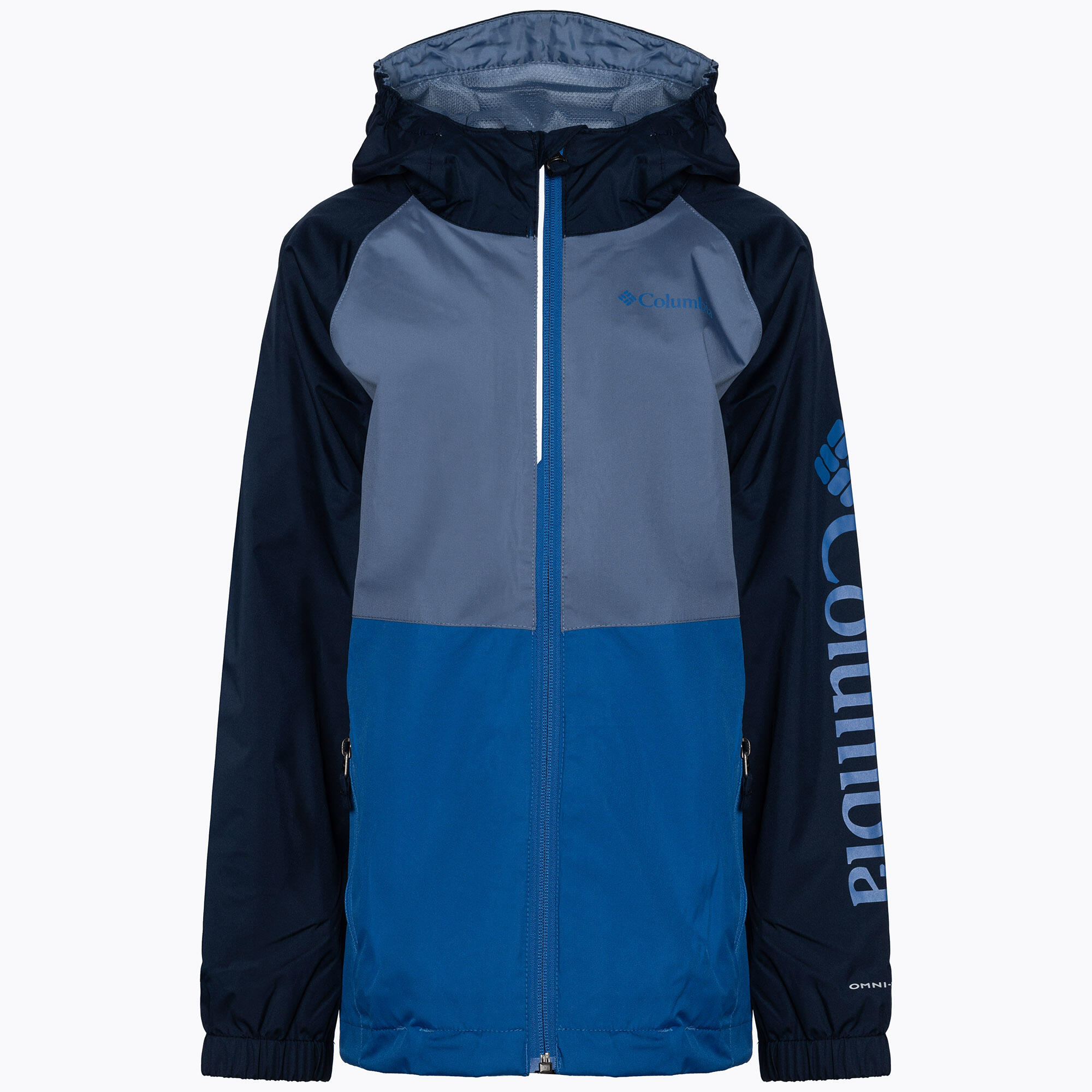 Columbia - Veste De Pluie Enfant Columbia Dalby Springs 432 - Coupe-pluie - Bleu - 36 Xs - Decathlon