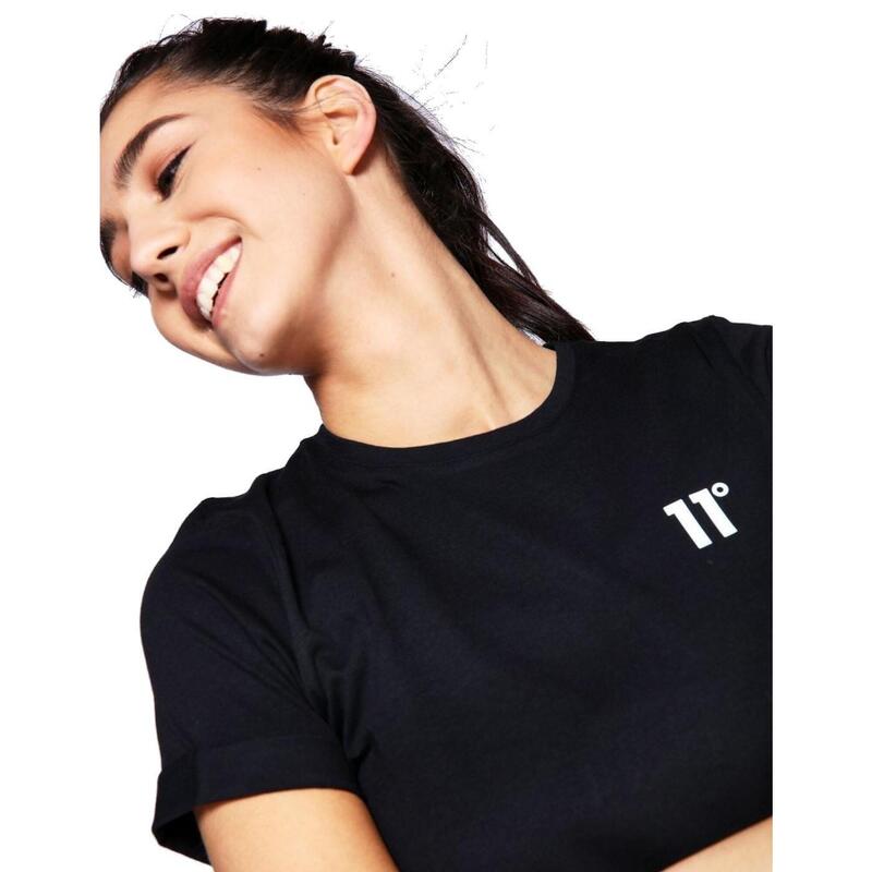 Camisetas para Mujer 11 degrees  Negro