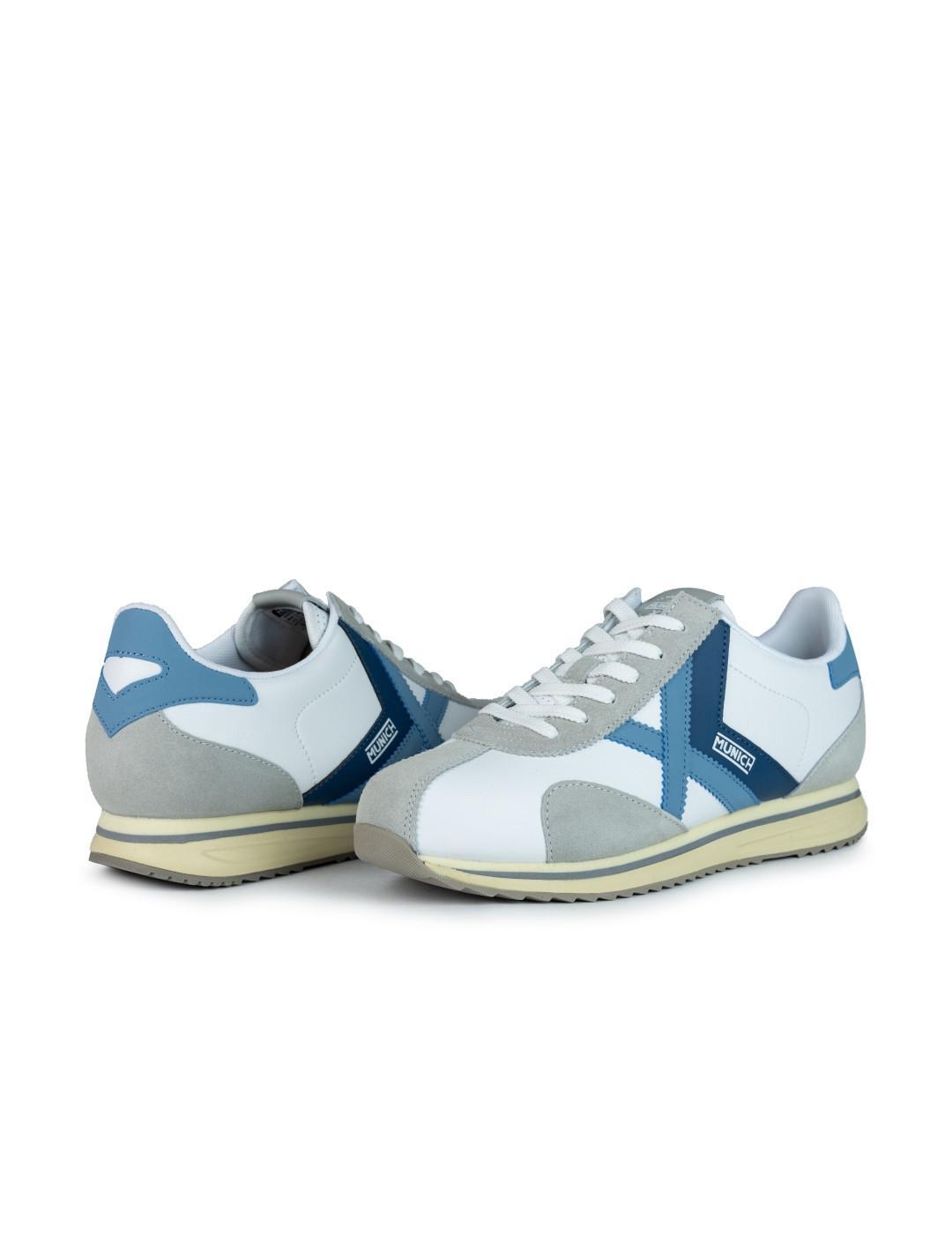 Sneakers pour homme Munich Sapporo 171 Blanc 3/5