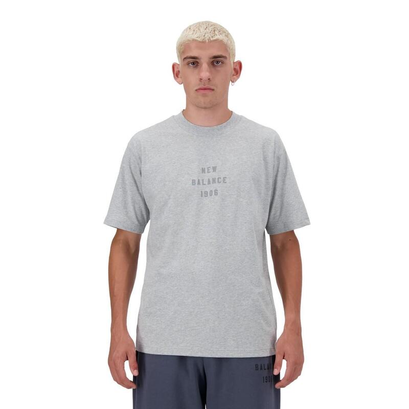 Camisetas para Hombre New balance  Gris
