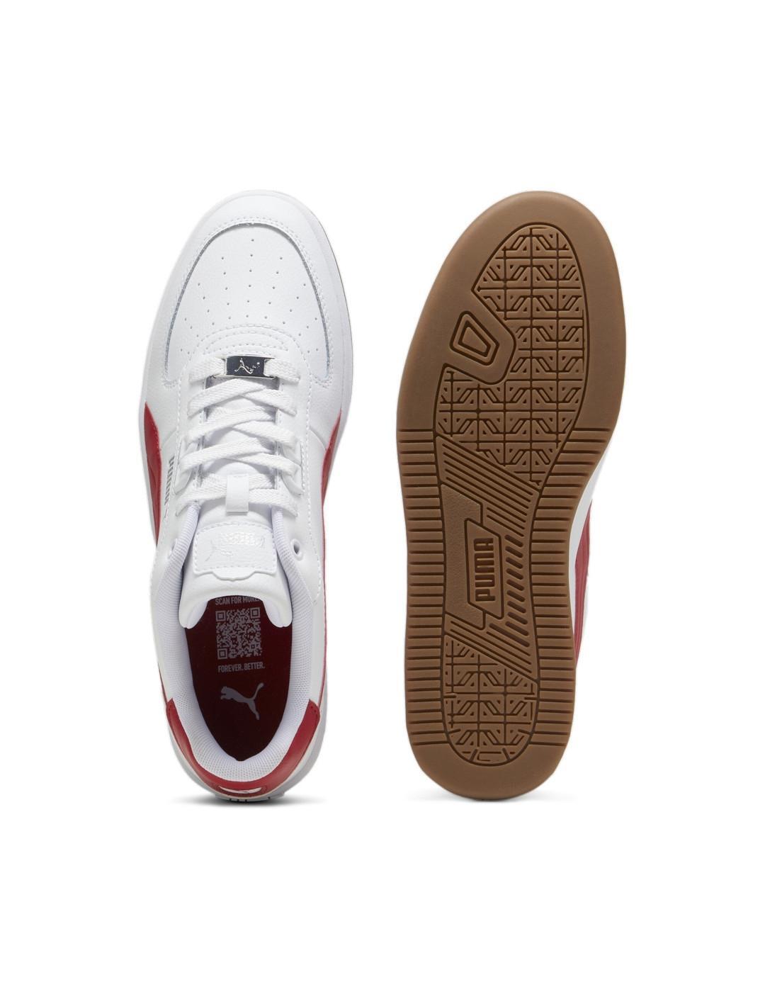 Puma Caven 2.0 lux White Men's Sneakers. 4/4