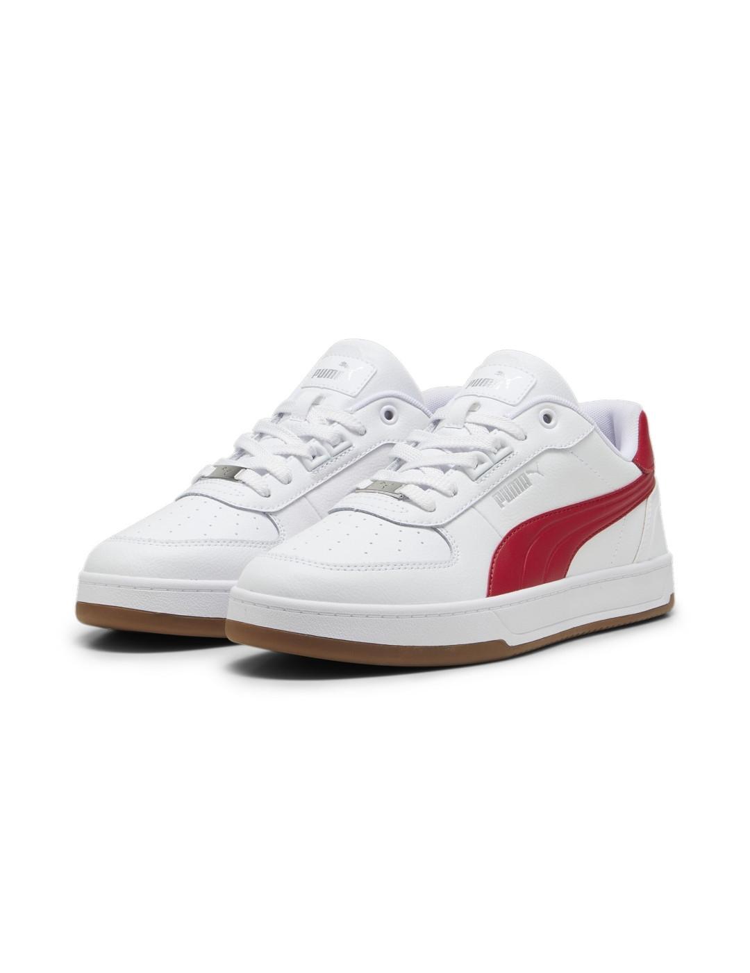 Puma Caven 2.0 lux White Men's Sneakers. 3/4