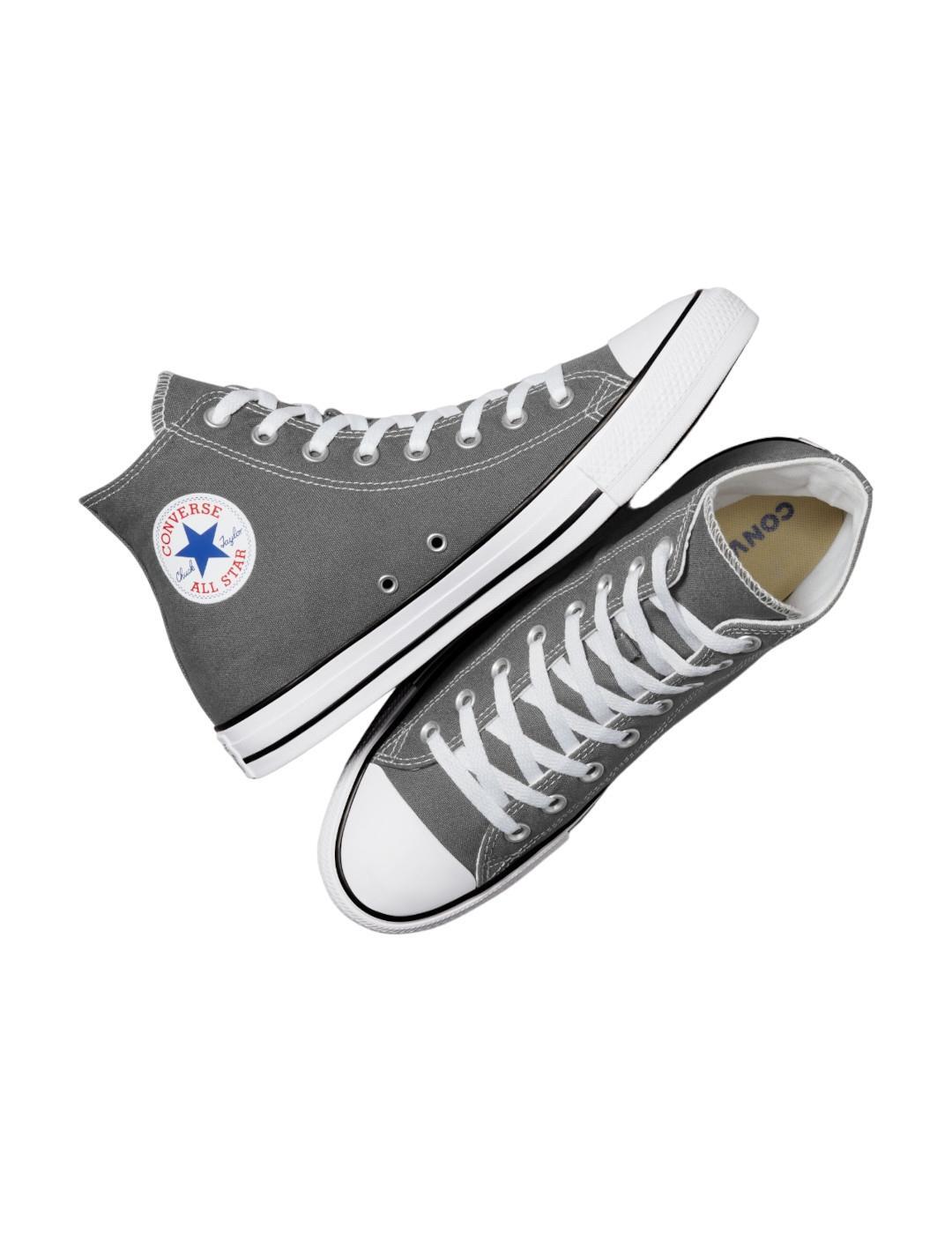 Converse All Star Hi Grey sneakers. 4/7