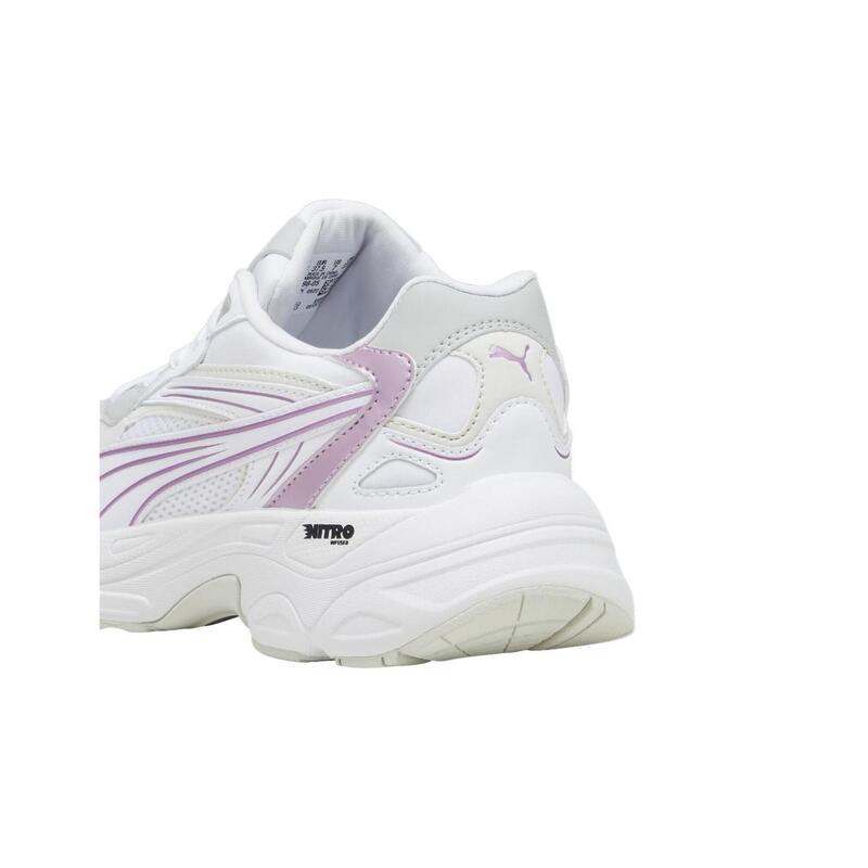 Zapatillas Puma Teveris Nitro Metallic, Blanco, Mujer