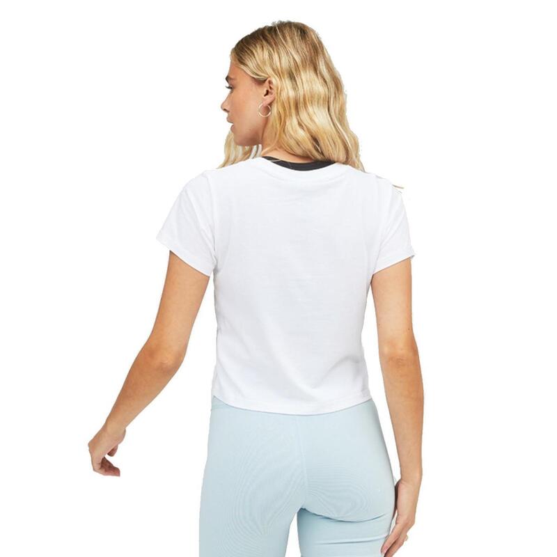 Camiseta de manga corta para Mujer New balance Wt21555 Blanco