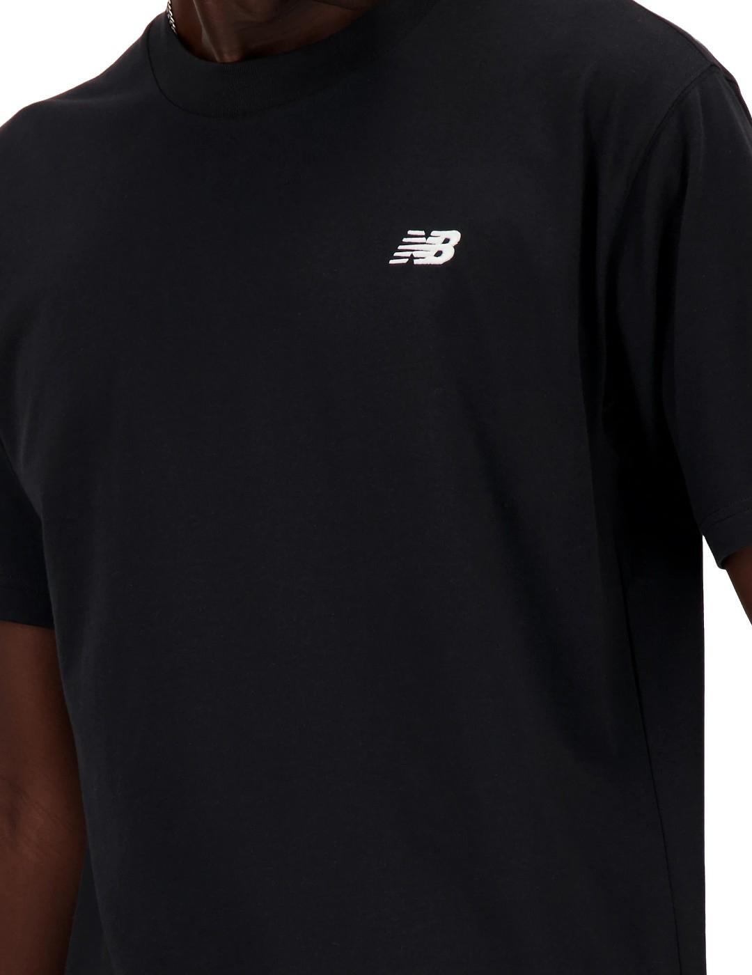 Magliette da uomo New Balance nere 3/7