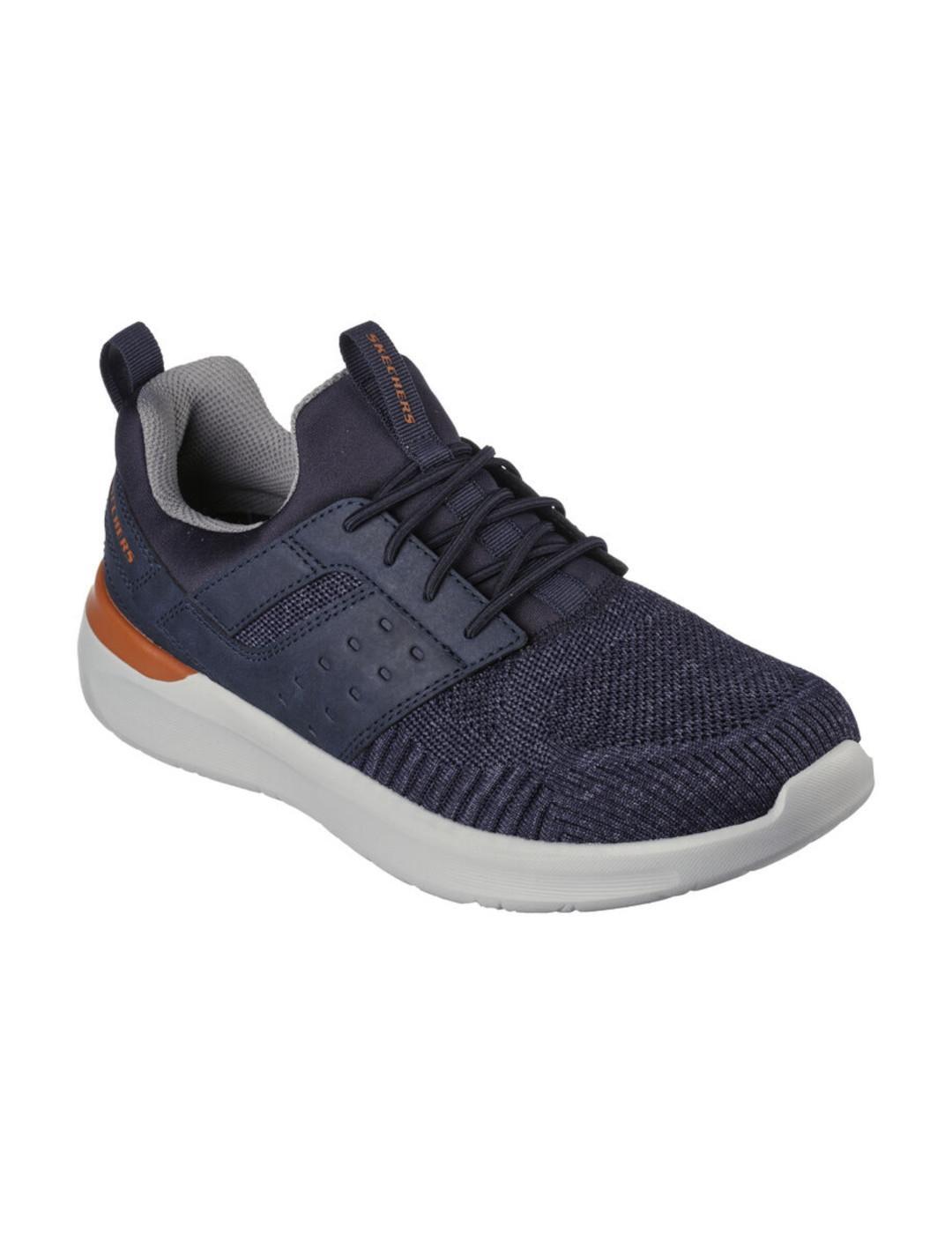 Schoen Skechers model 210620-NVY voor mannen 3/5