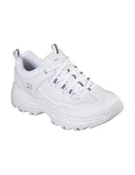 Mode/sportswear pour femme Skechers blanc.