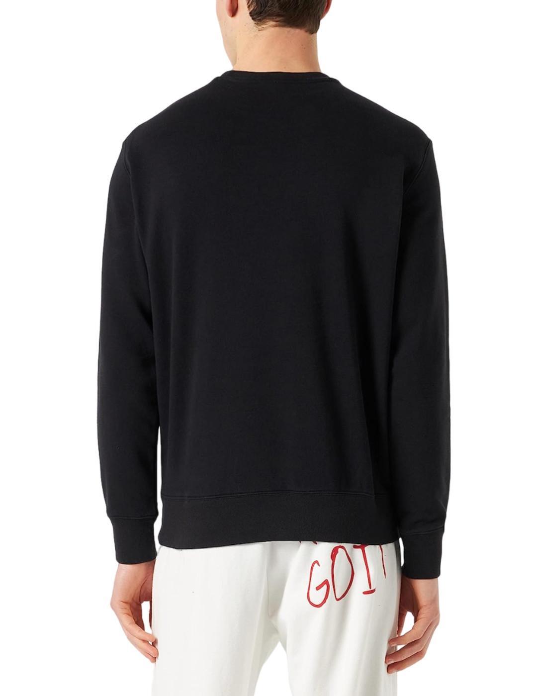 Hooded polar sweaters for Men Champion 218524 Black 2/4