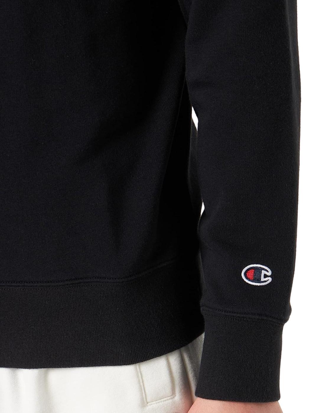 Hooded polar sweaters for Men Champion 218524 Black 4/4