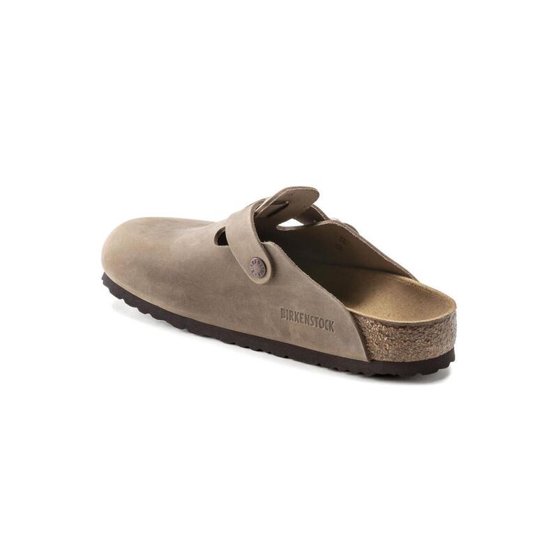 Sandale Birkenstock Boston înguste bej unisex