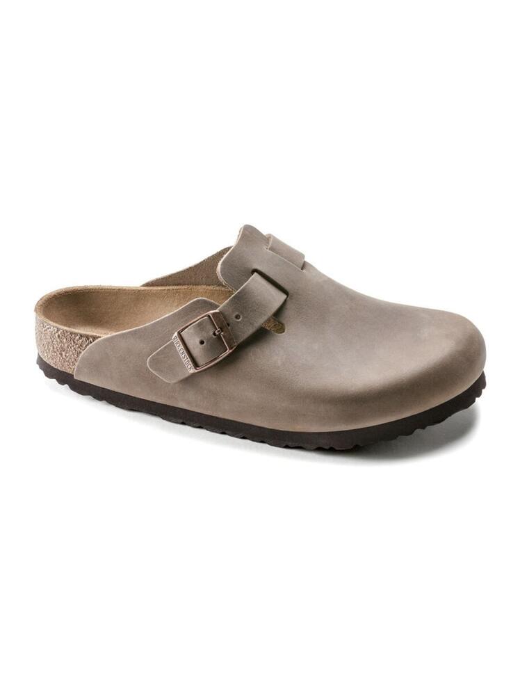 Klapki męskie Birkenstock Boston Tabacco