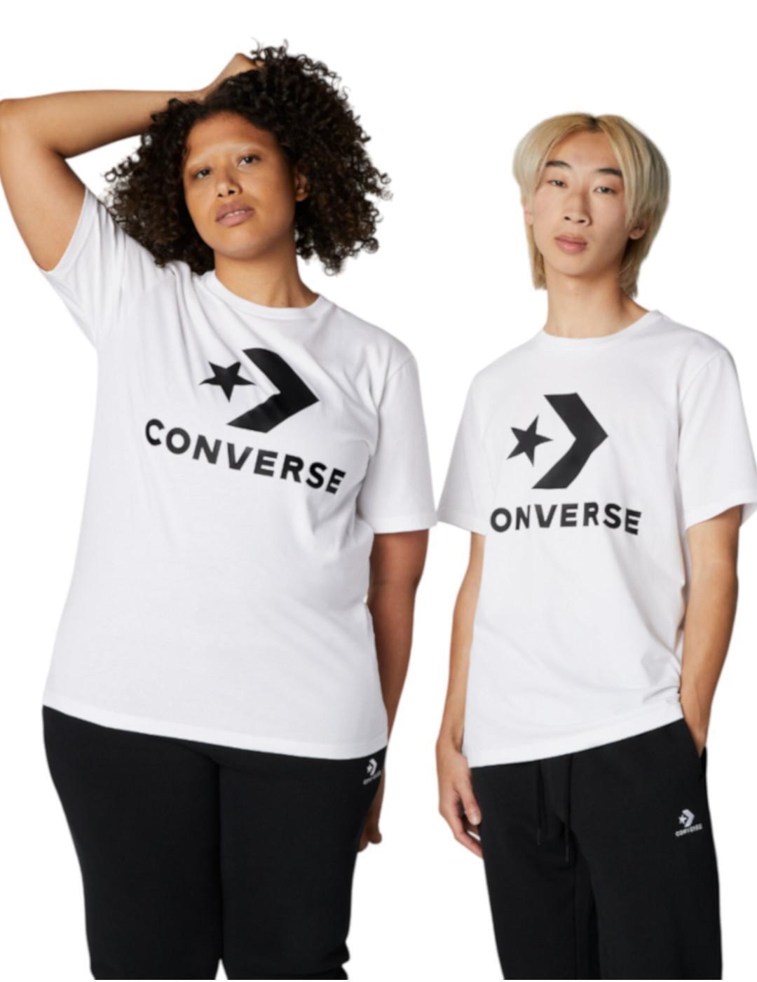 T-shirt Converse Stand fit Blanc 1/7