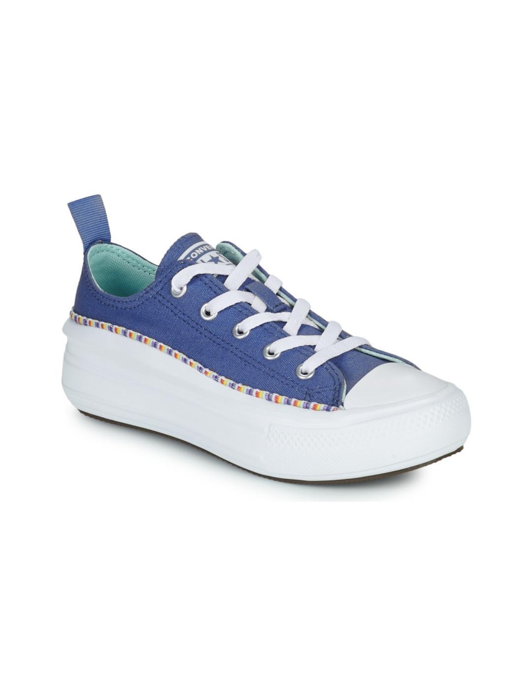 Zapatillas para Niña Converse  Azul 2/4