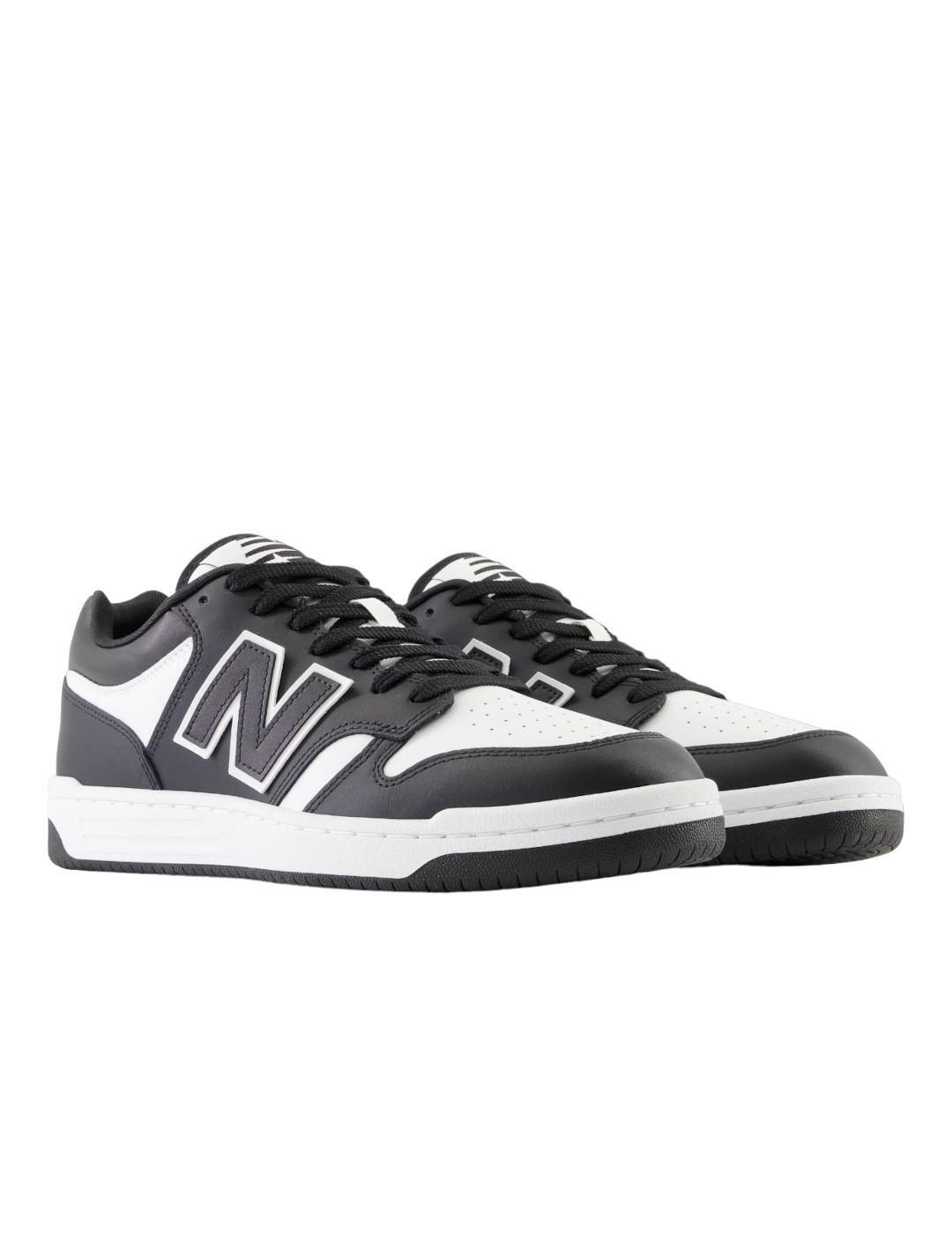 New Balance 480 Black White 4/6