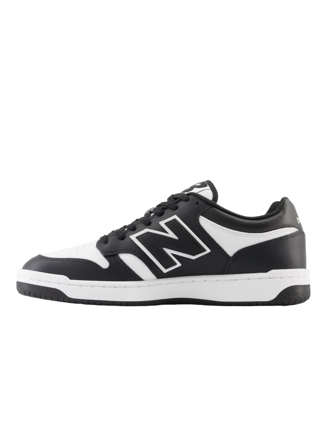 New Balance 480 Black White 2/6