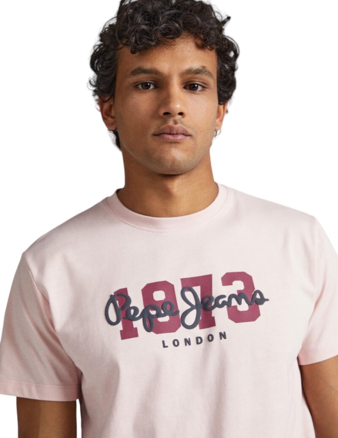 Magliette da uomo Pepe jeans Bianco 3/4