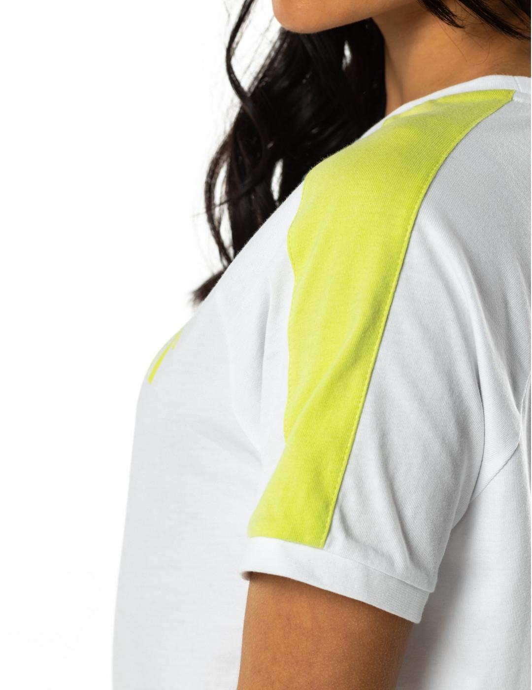 Camiseta para Mujer 11 degrees 11dw142-214 Blanco 3/3