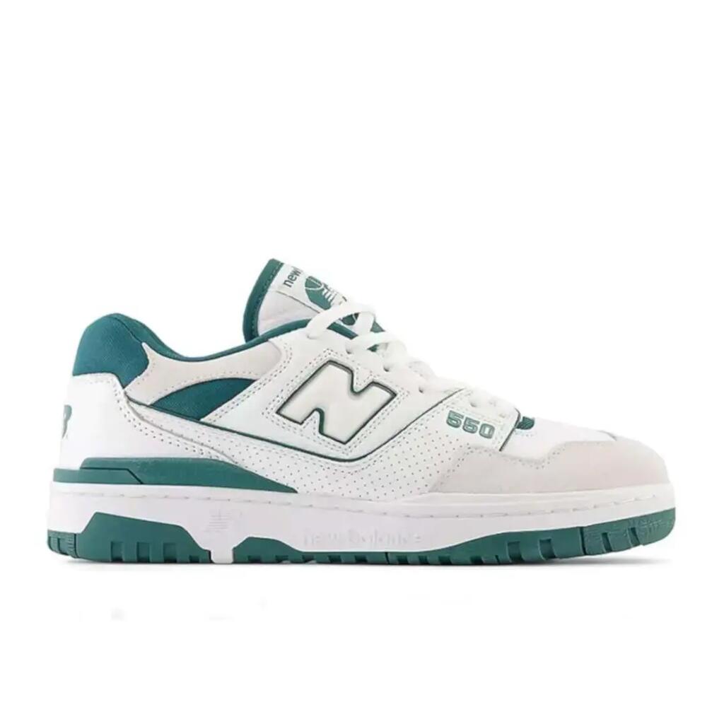Baskets pour hommes New balance 550 vert