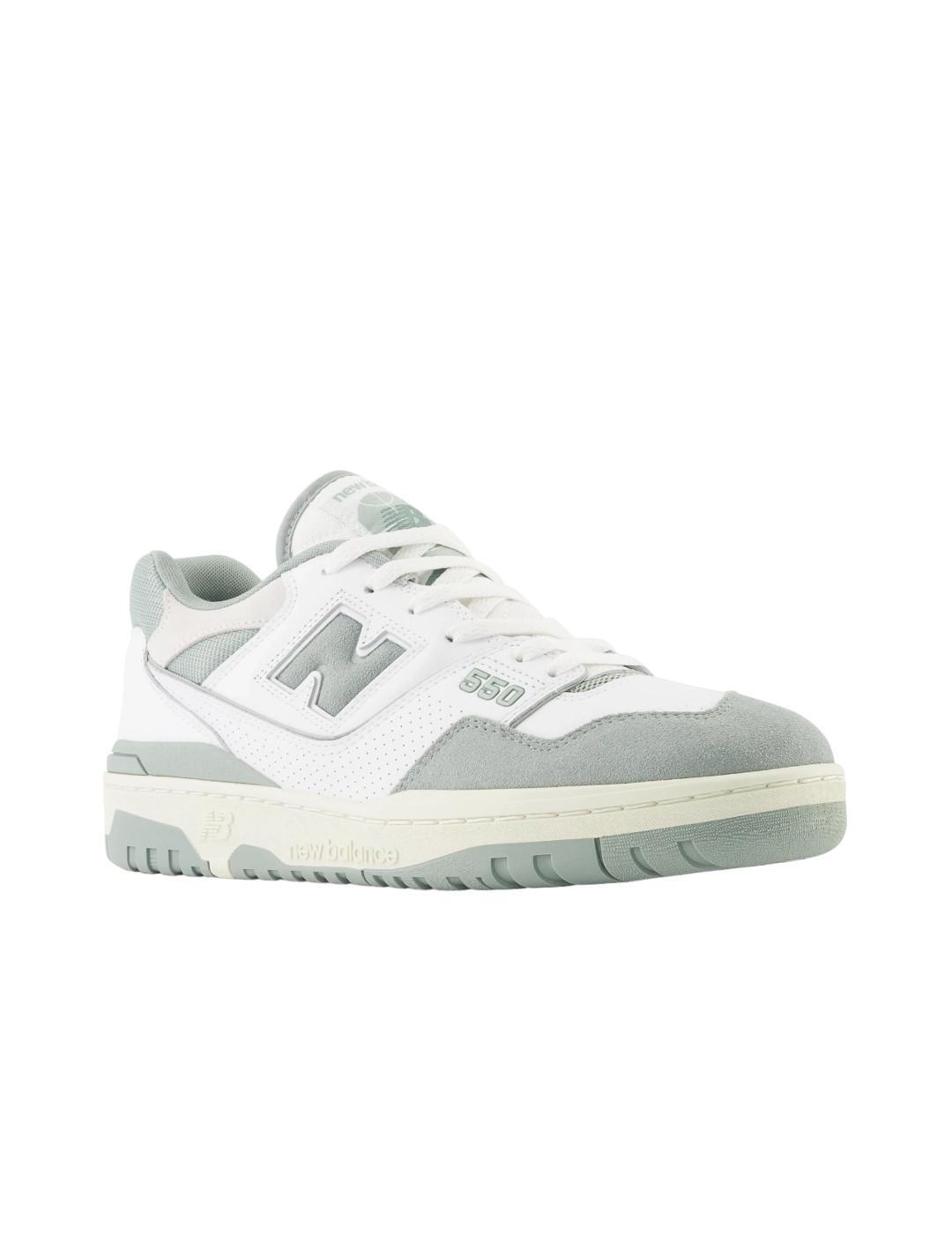 New Balance 550 White Juniper 3/5
