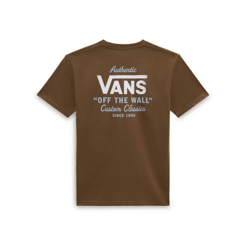 Camisetas para Hombre Vans  Marrón