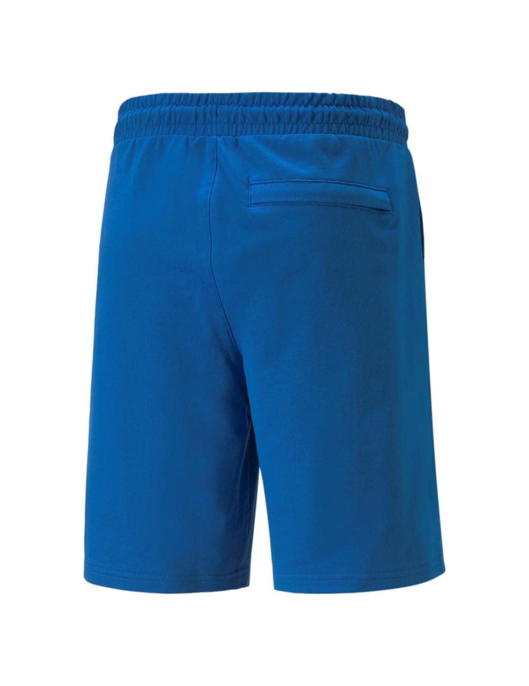 Calça para Homem Puma Classics logo baby Azul 2/6
