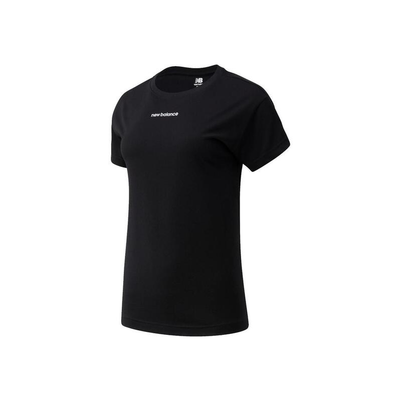 Camiseta de manga corta para Mujer New balance Relentless Negro