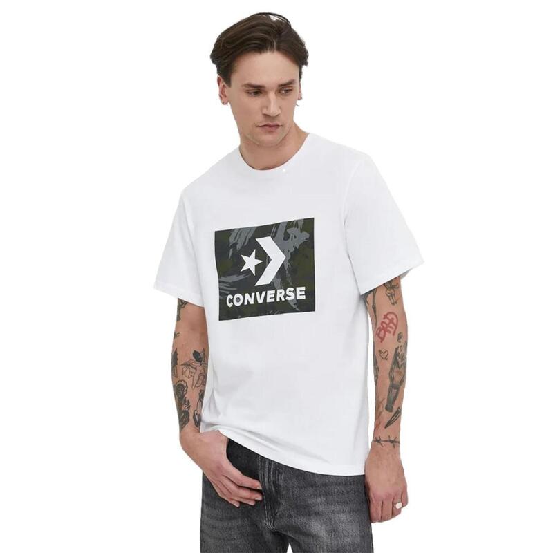 Camisetas para Hombre Converse  Blanco