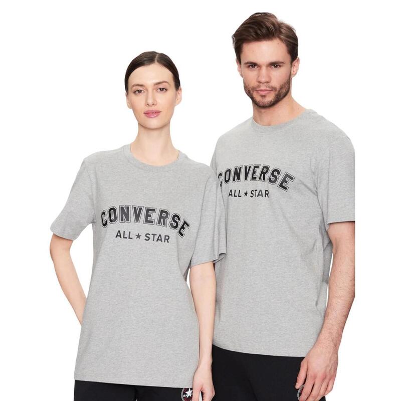 Camiseta Converse Stand Fit All Starprint Hombre Gris