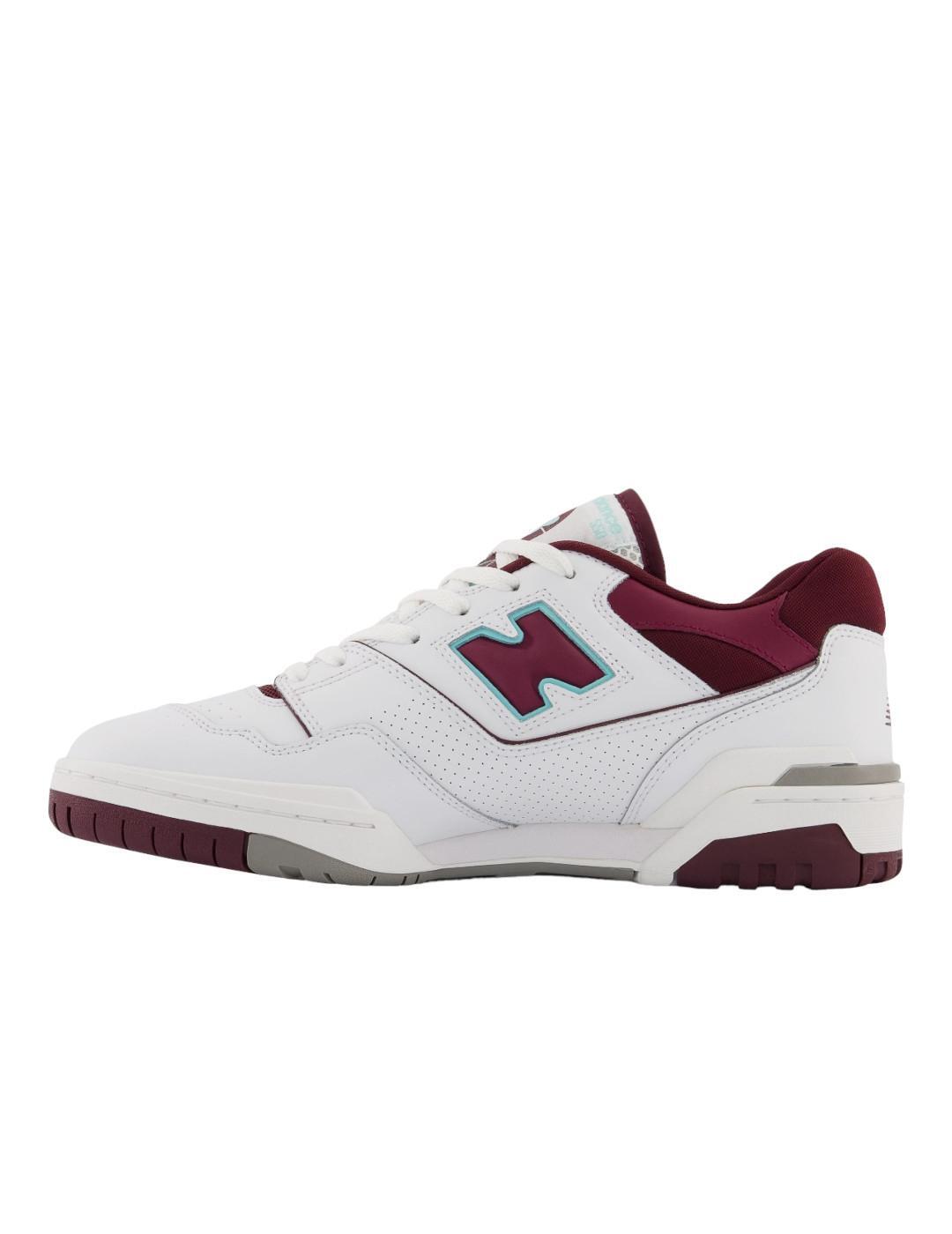New Balance 550 Burgundy Cyan 2/5
