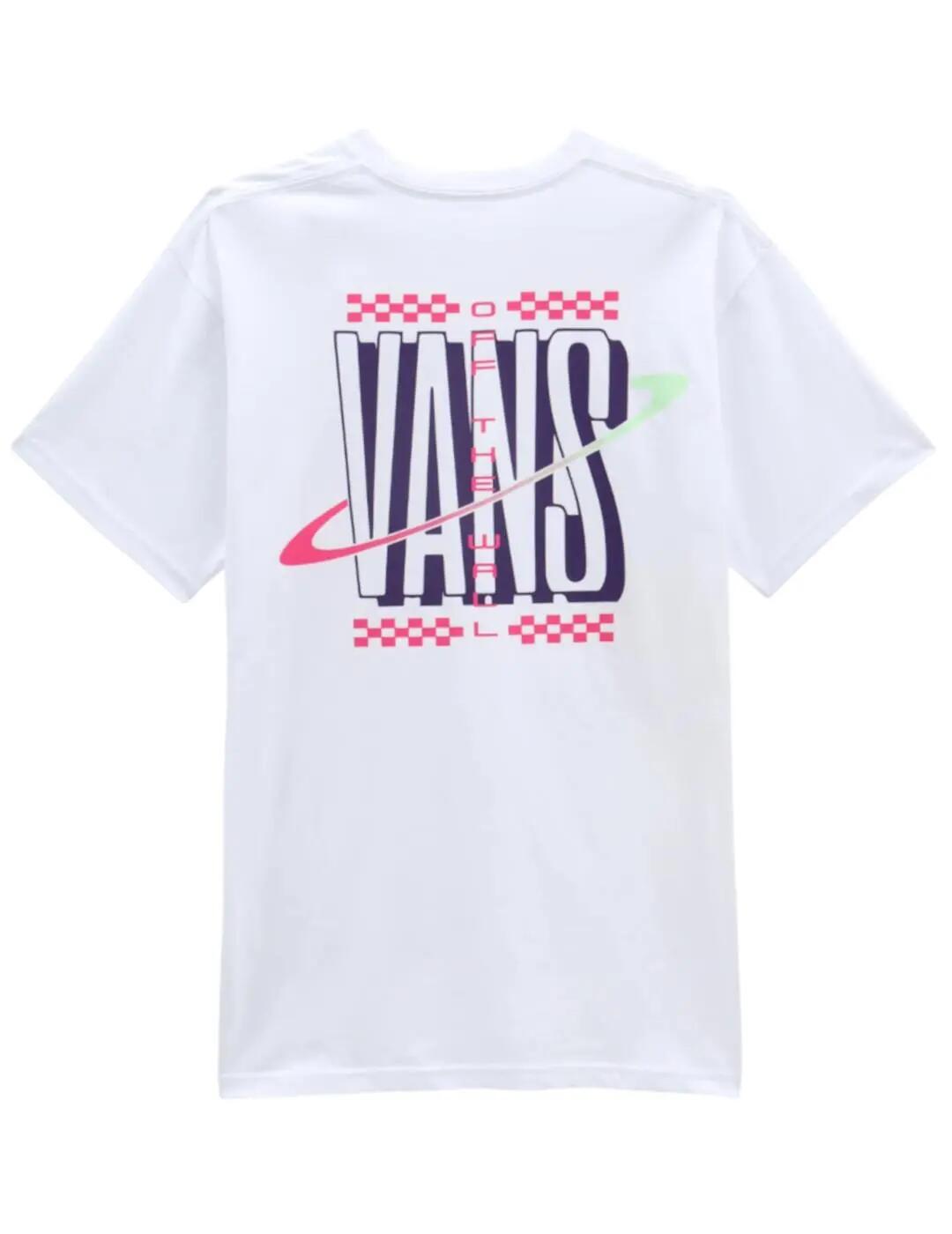 Magliette da uomo Vans bianche 2/3