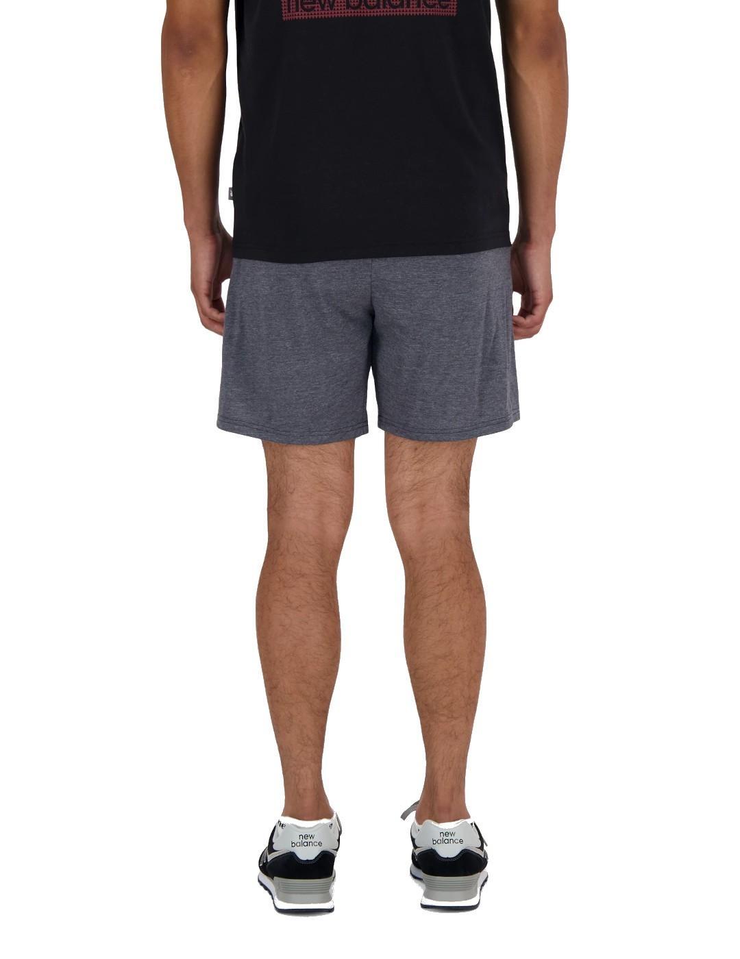 Pantalones cortos para Hombre New balance  Gris 2/4