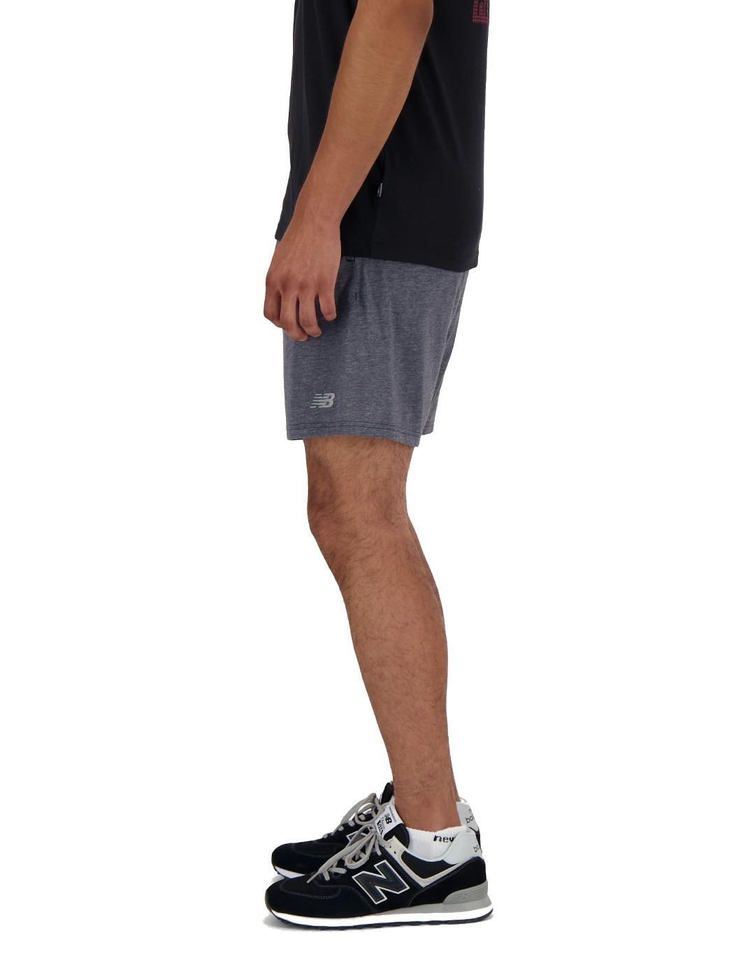 Pantalones cortos para Hombre New balance  Gris 3/4